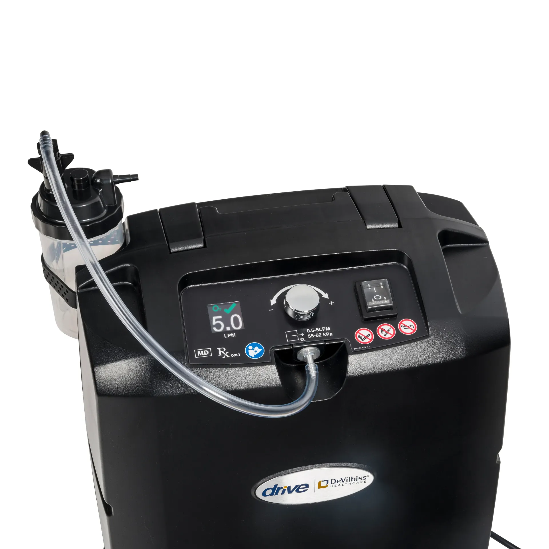 DeVilbiss 5L Compact Oxygen Concentrator (High Performance) - Image 3