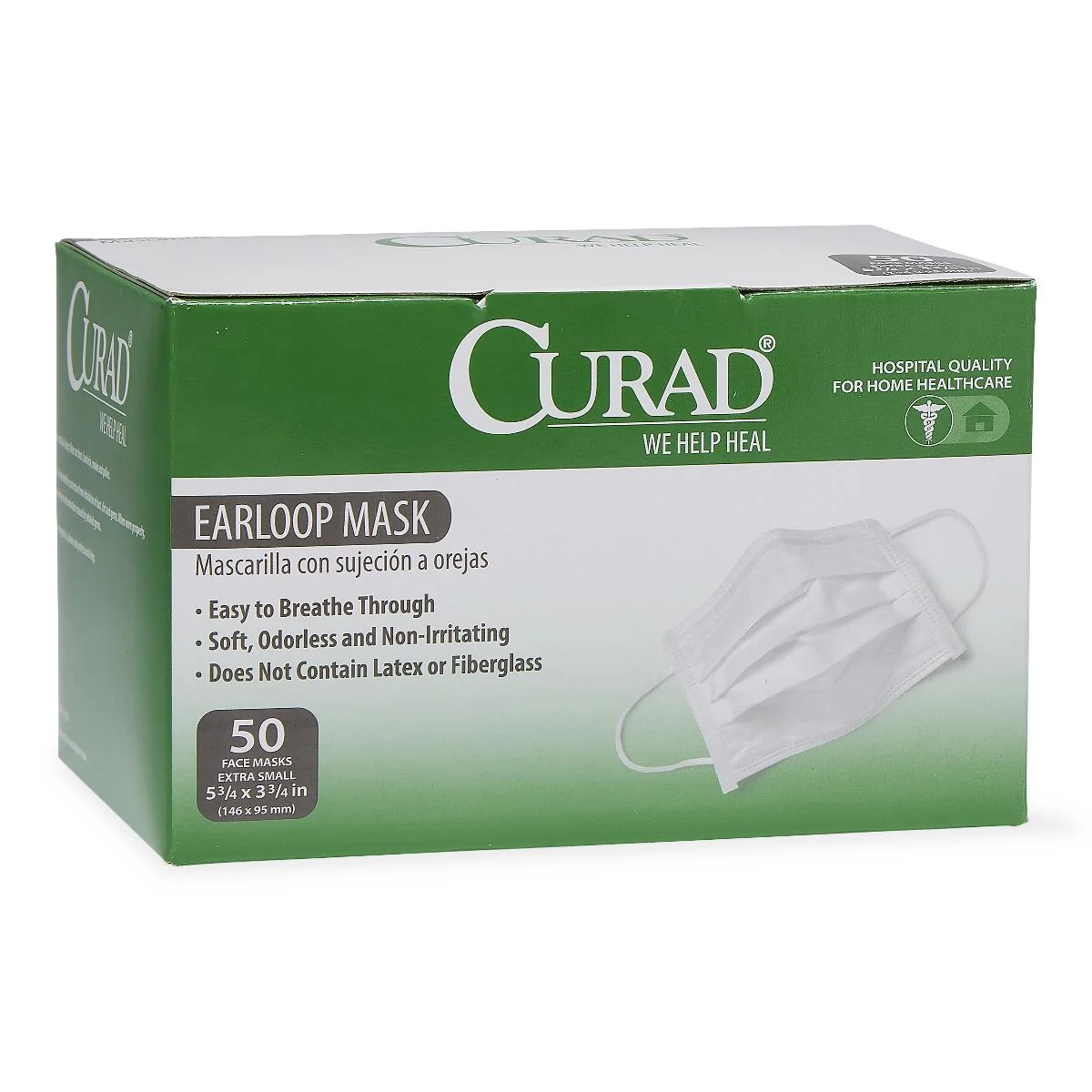 Curad Astm Level 1 Extra-small Face Mask With Ear Loops - Image 3