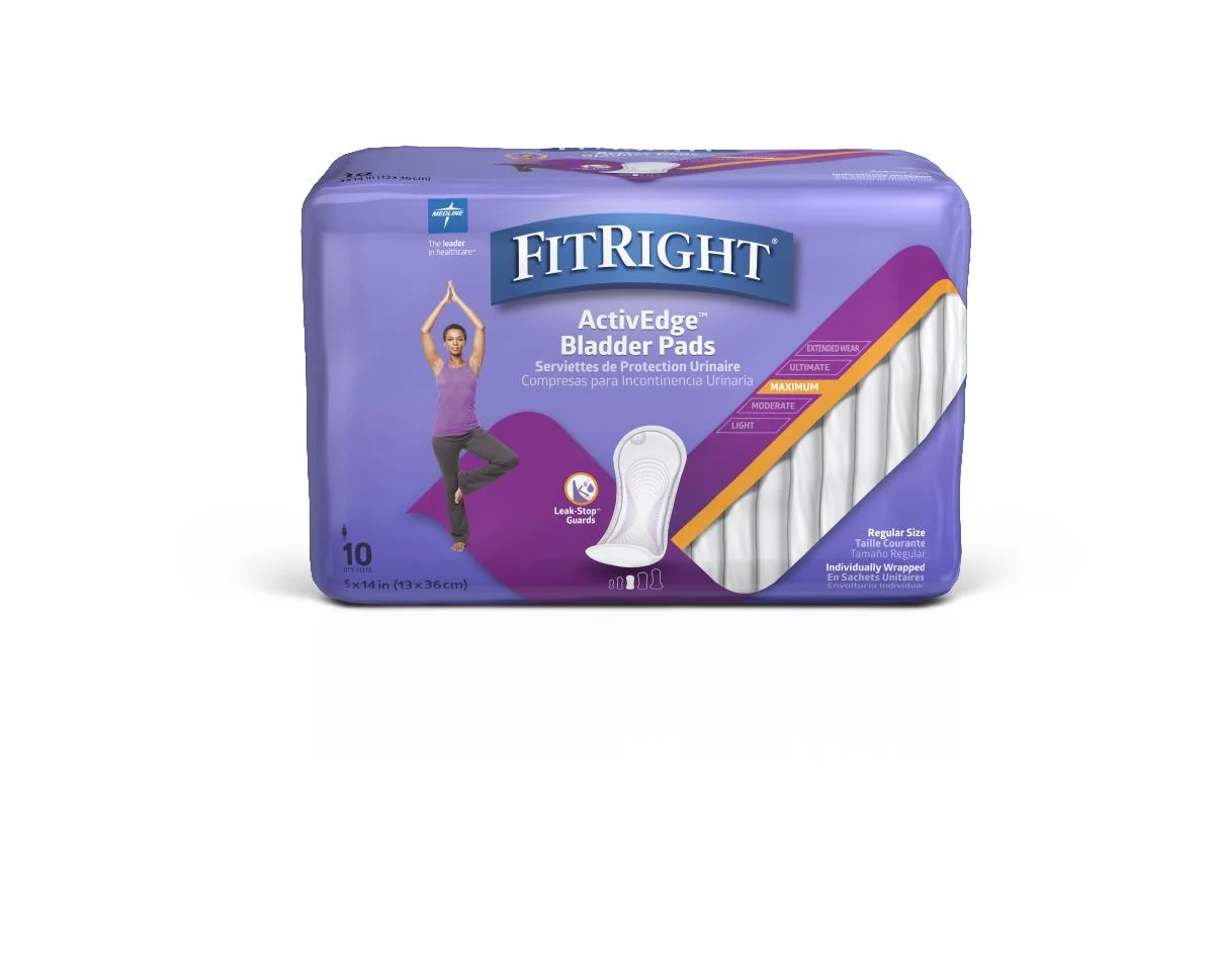 Fitright Activedge Women's Bladder Control Pads - Image 14