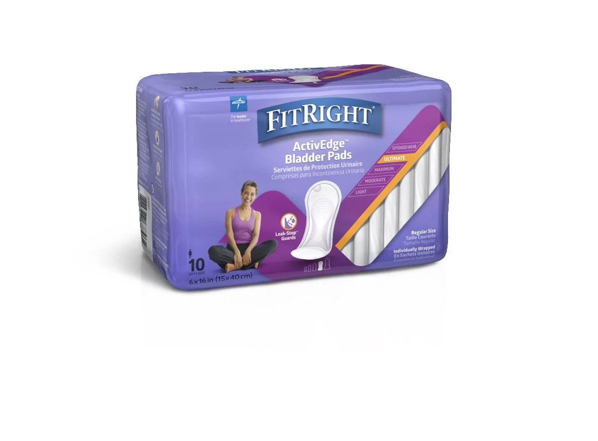 Fitright Activedge Women's Bladder Control Pads - Image 21