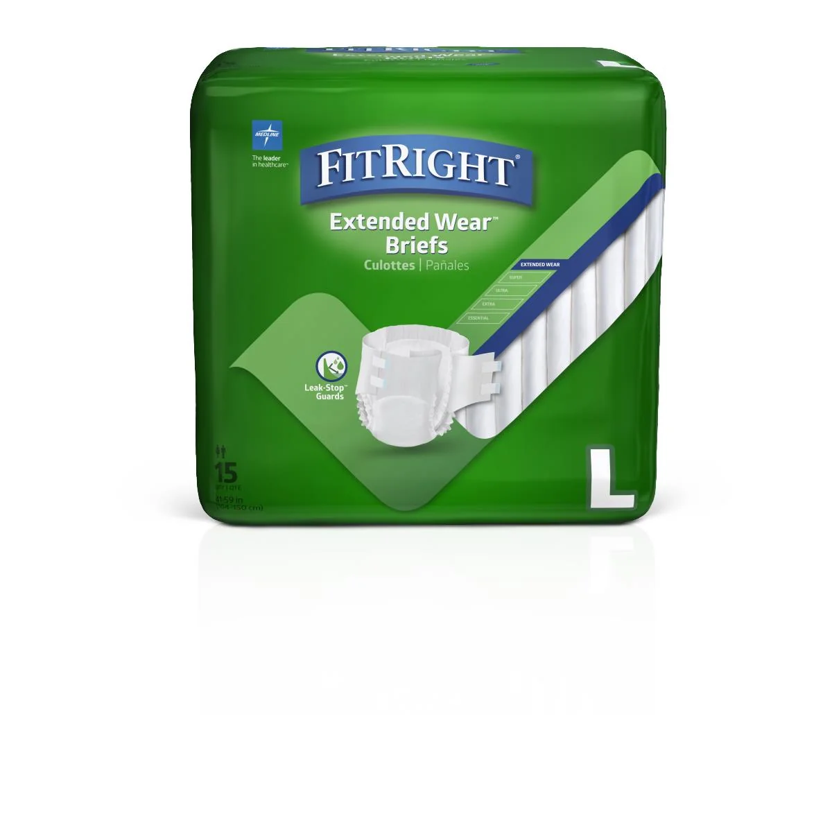 Fitright Extended Wear High-capacity Adult Incontinence Briefs Extendedwear Night Brief - Image 22