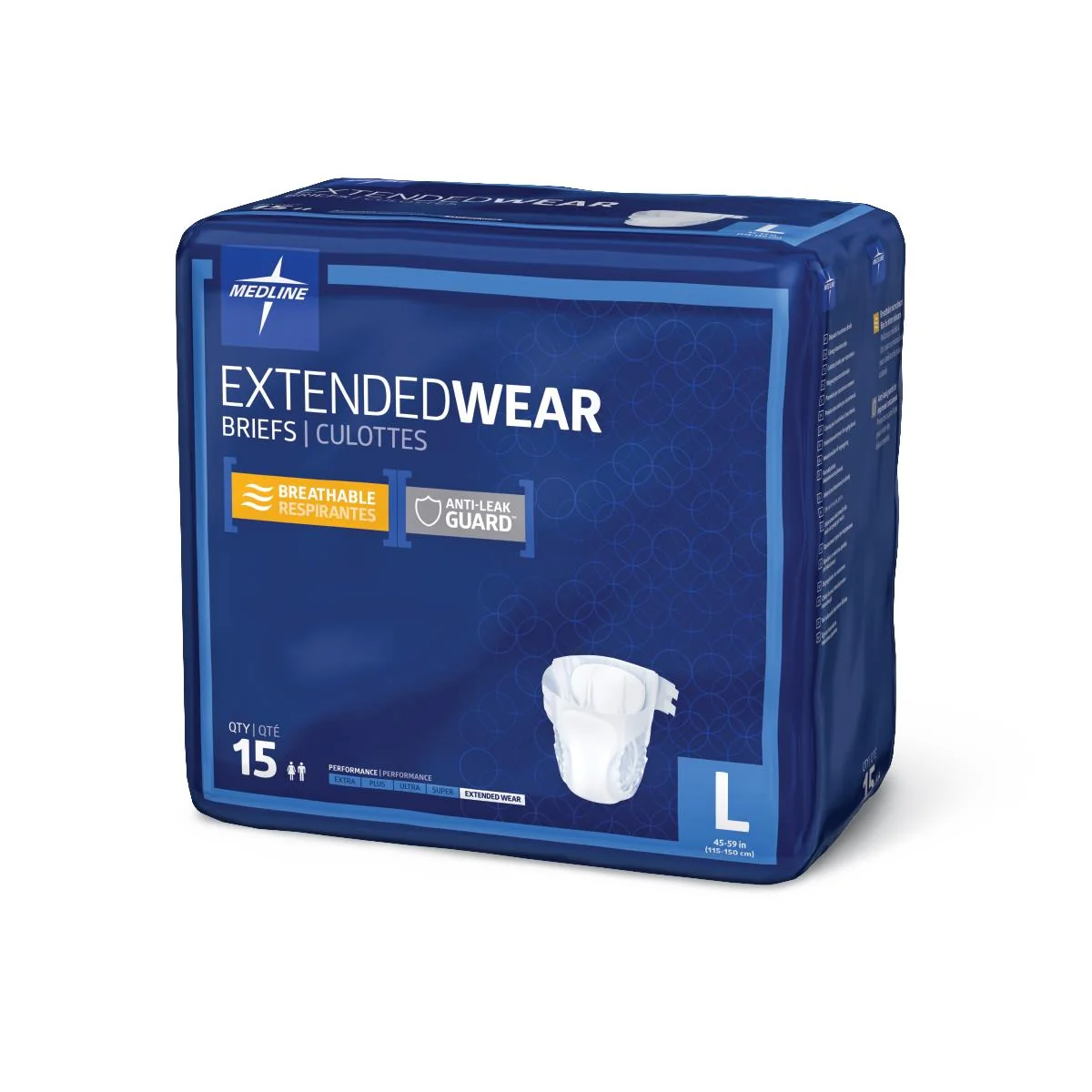 Fitright Extended Wear High-capacity Adult Incontinence Briefs Extendedwear Night Brief - Image 24