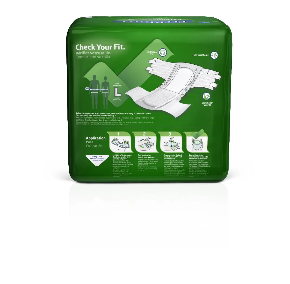 Fitright Extended Wear High-capacity Adult Incontinence Briefs Extendedwear Night Brief - Image 25