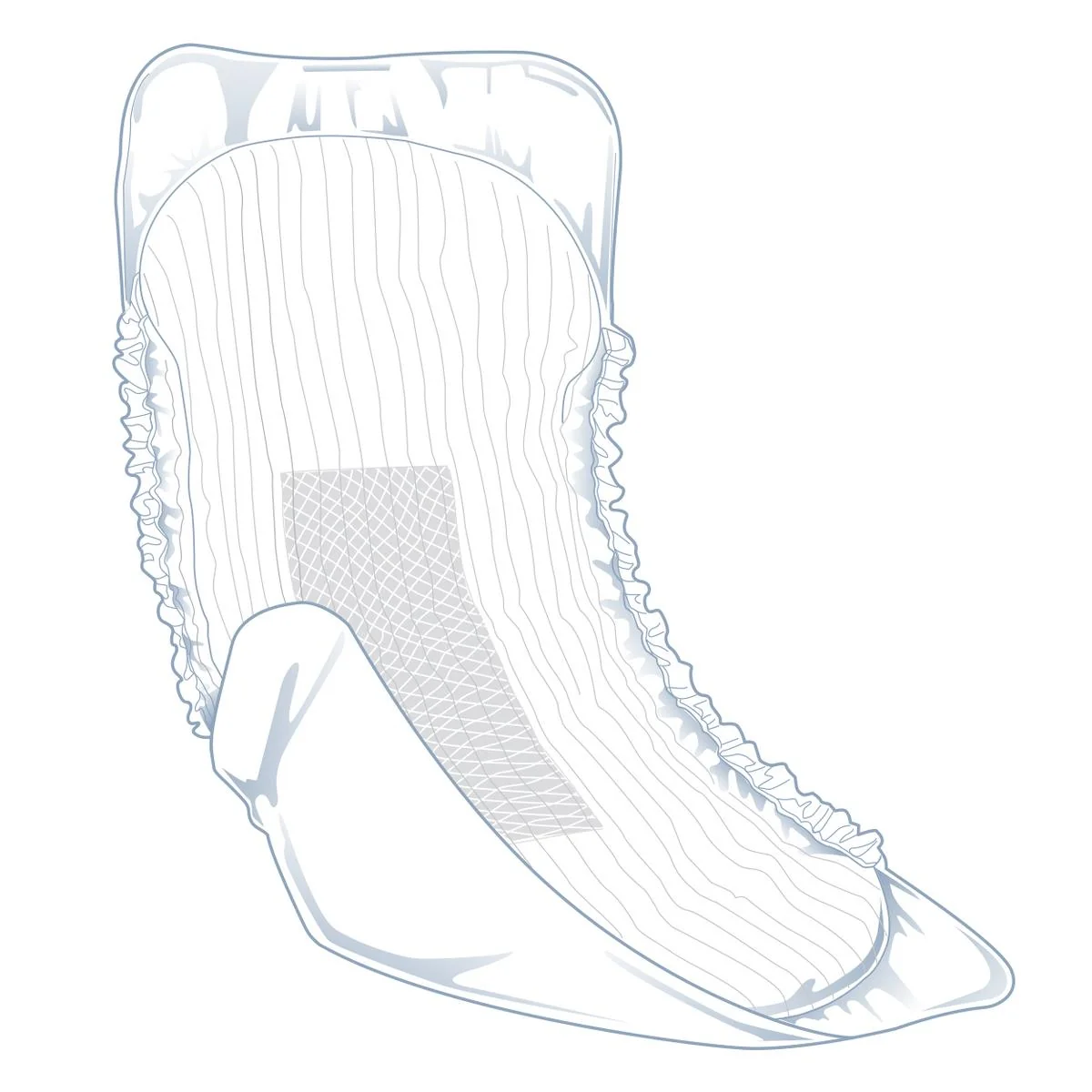 Fitright Shaped Incontinence Liner 13" X 30" - Image 12