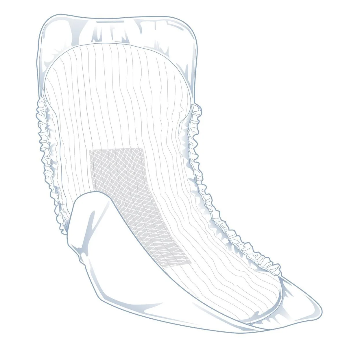 Fitright Shaped Incontinence Liner 13" X 30" - Image 7