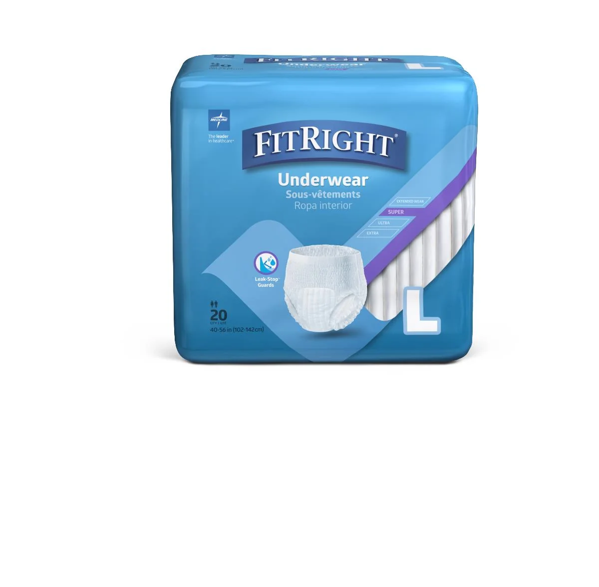 Fitright Super Protective Adult Incontinence Underwear - Image 19
