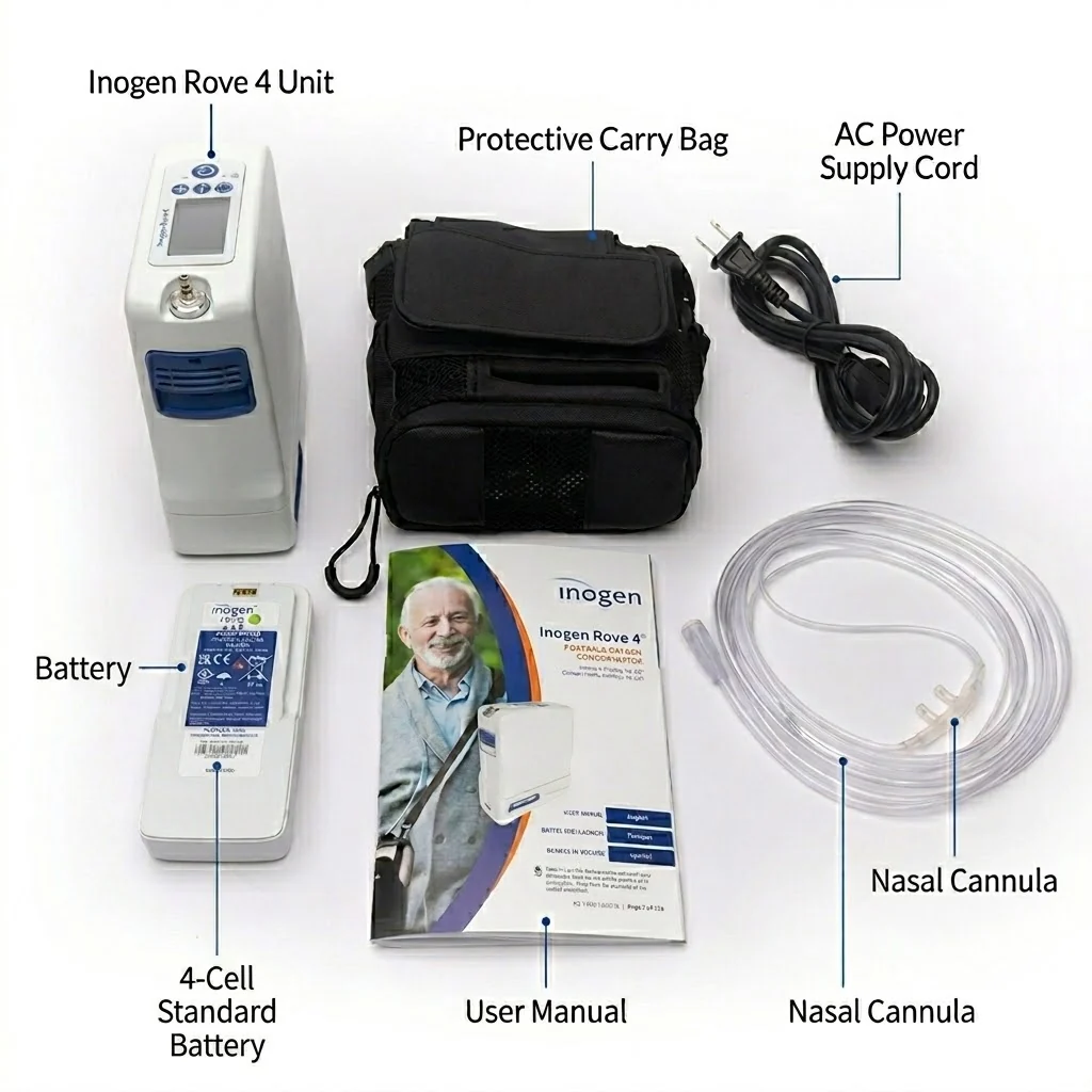 Inogen Rove 4™ Portable Oxygen Concentrator - Image 7