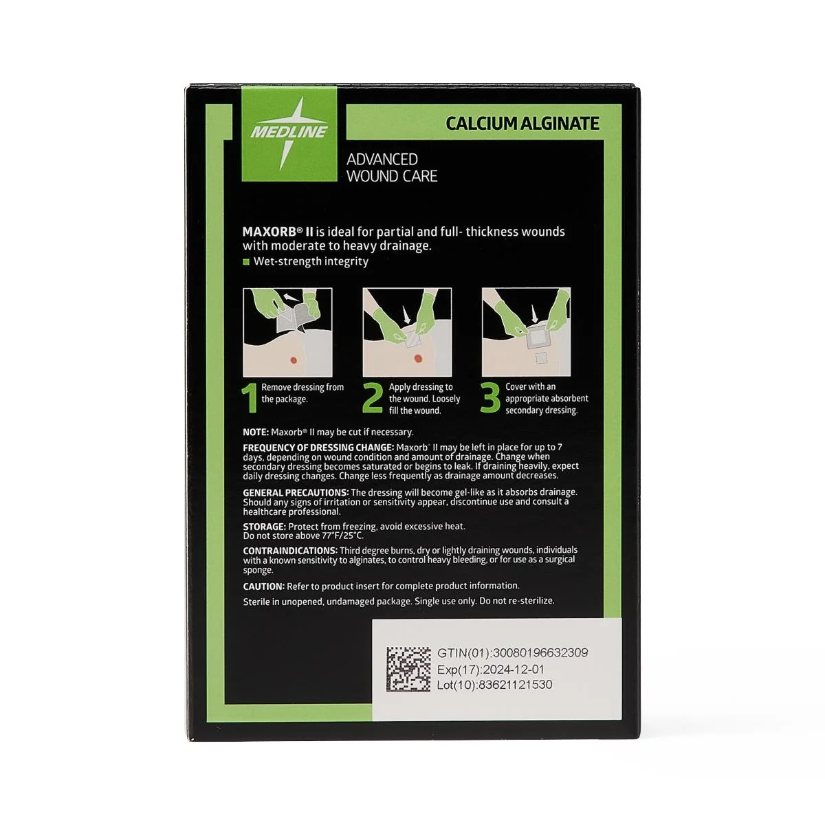Maxorb Ii Calcium Alginate Wound Dressing - Image 11
