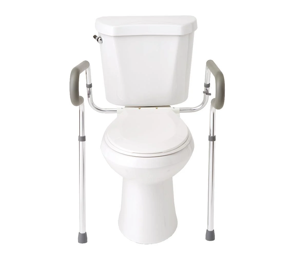 Medline Adjustable Toilet Safety Rail Aluminum - Image 4