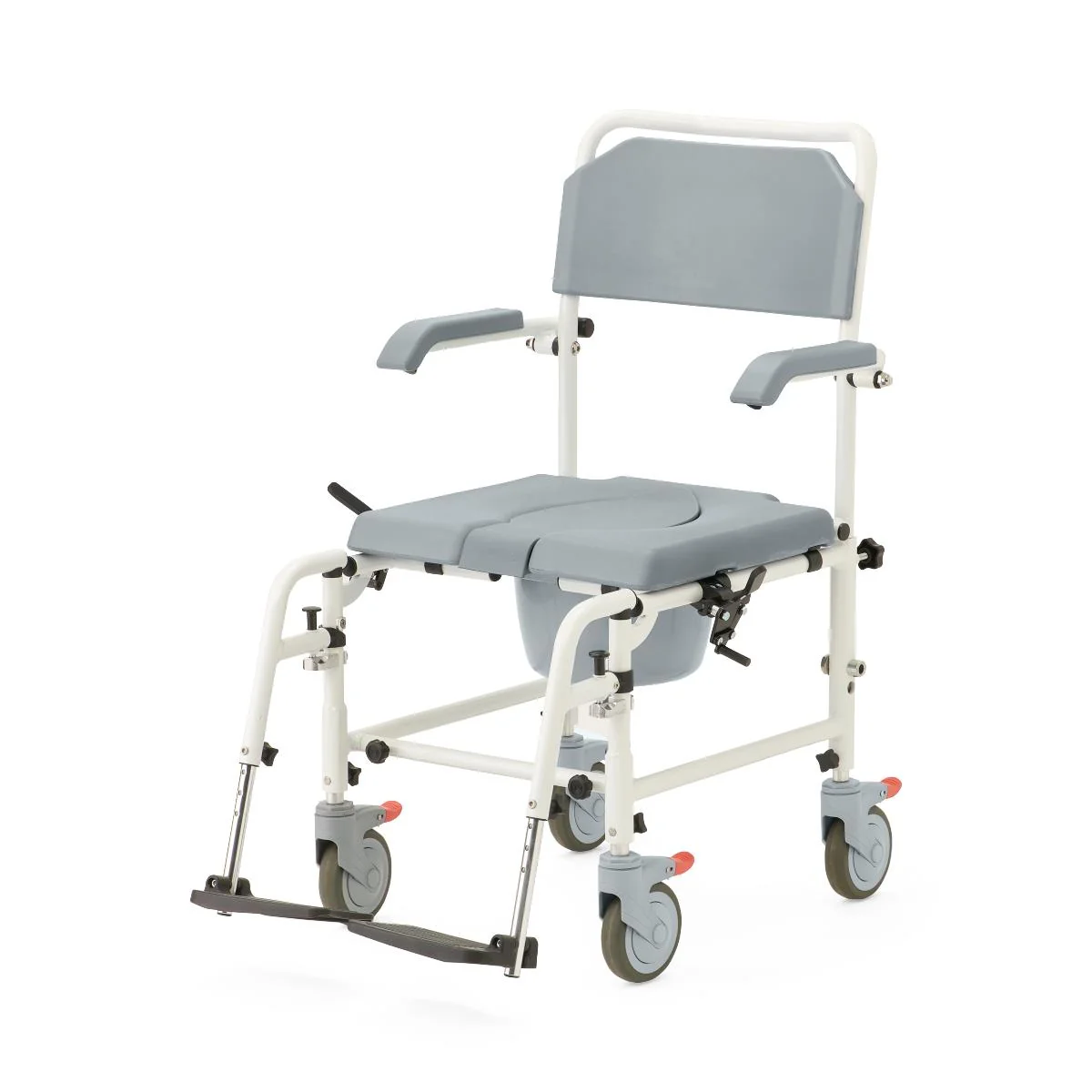 Medline Aluminum Commodes With Wheels - Image 16