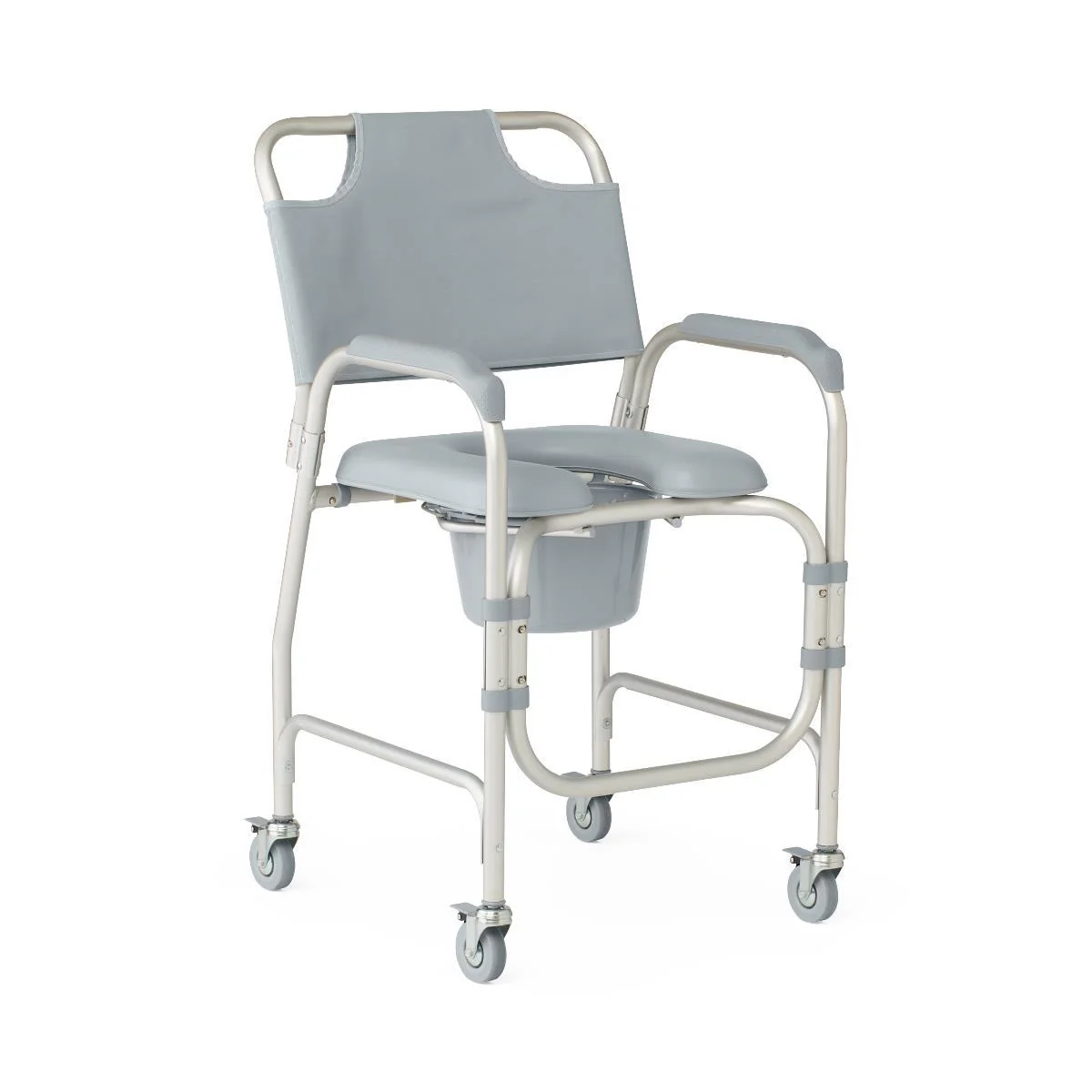 Medline Aluminum Commodes With Wheels - Image 18