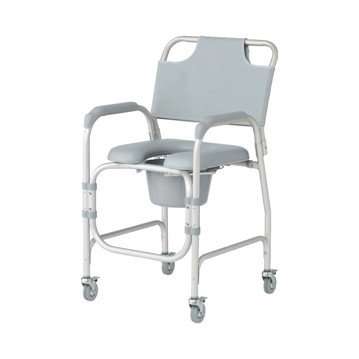 Medline Aluminum Commodes With Wheels - Image 25