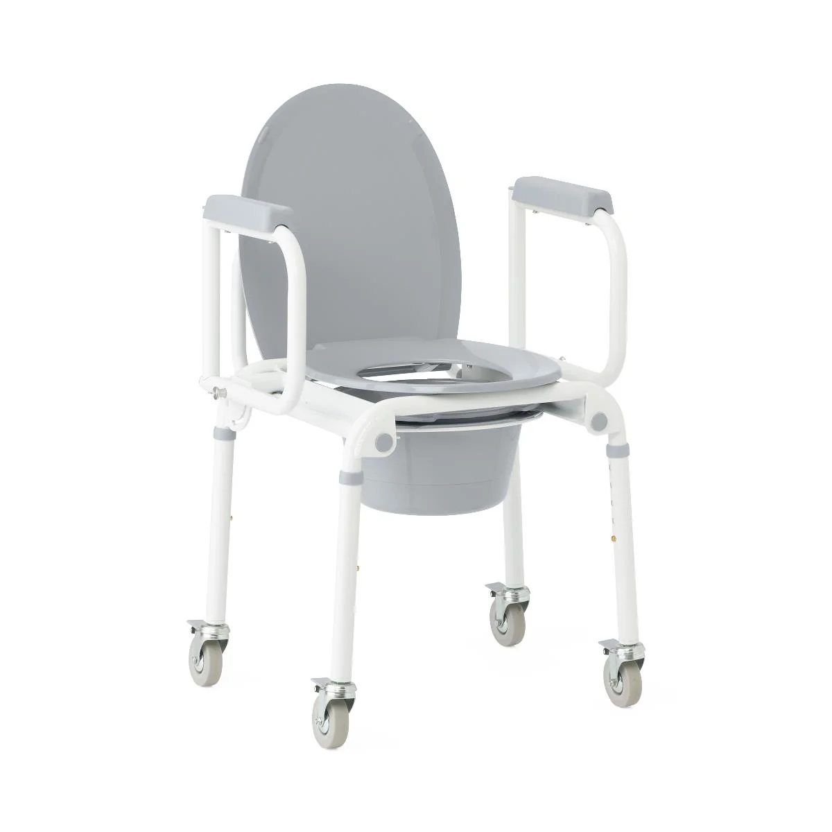 Medline Aluminum Commodes With Wheels - Image 27