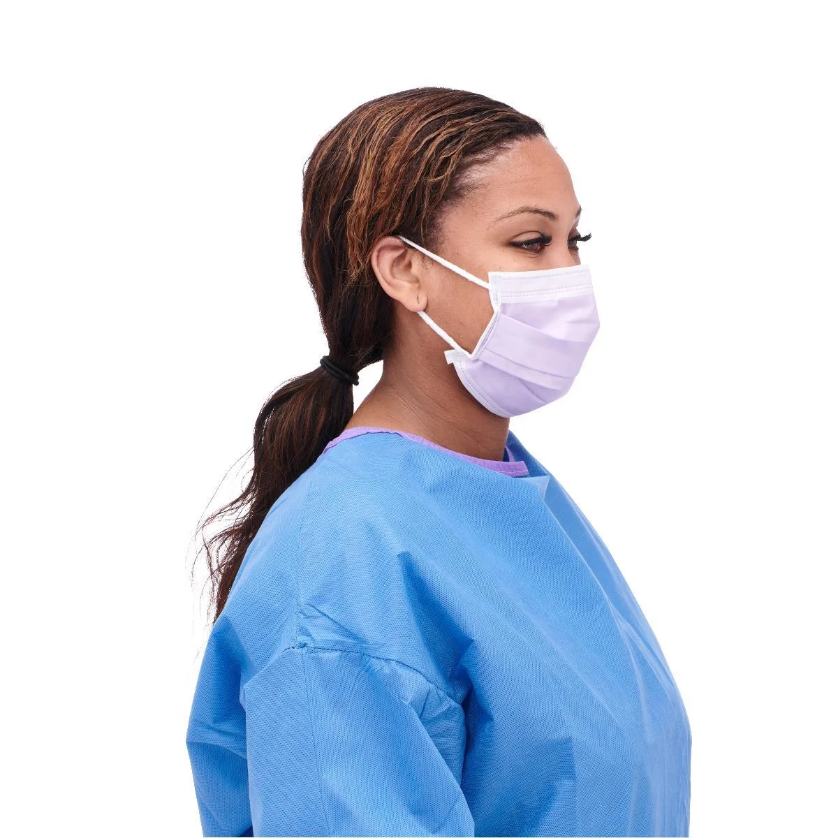 Medline Astm Level 3 Procedure Face Mask With Ear Loops - Image 7