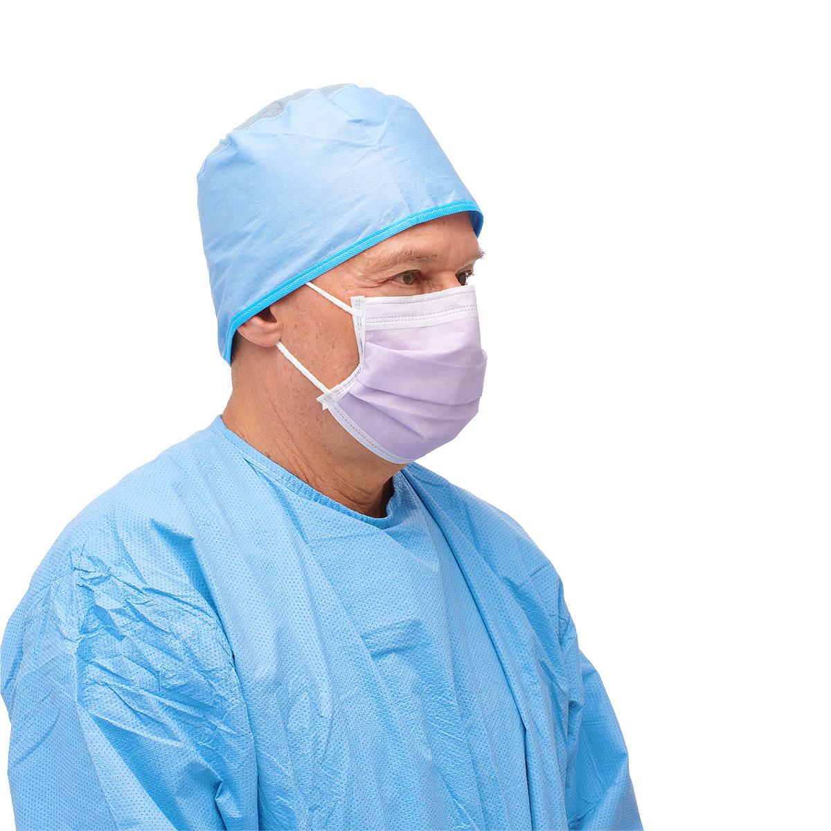 Medline Astm Level 3 Procedure Face Mask With Ear Loops - Image 9