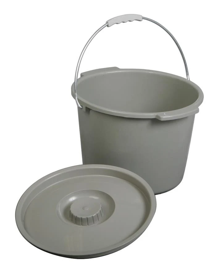 Medline Commode Bucket With Lid And Handle - Image 10