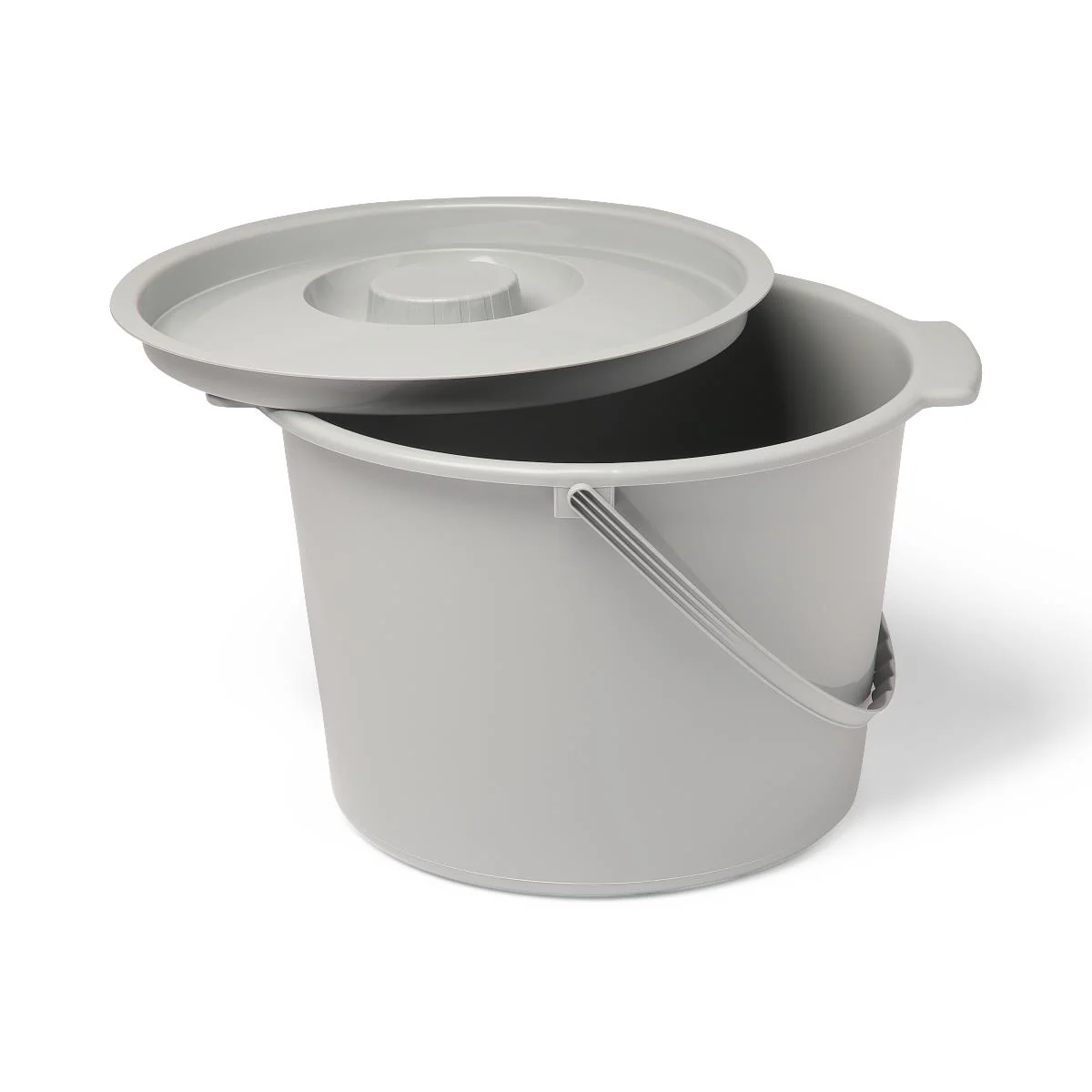 Medline Commode Bucket With Lid And Handle - Image 3