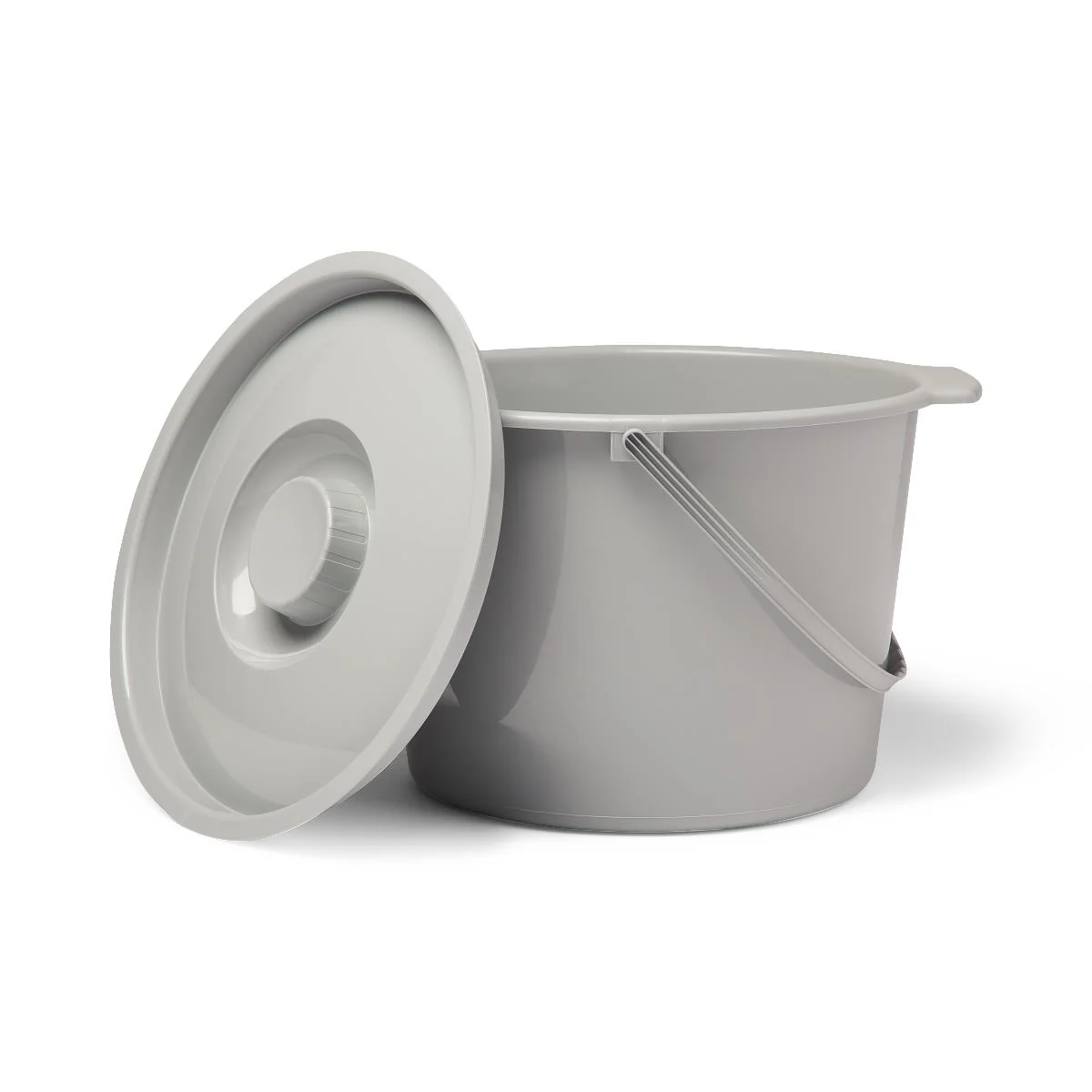 Medline Commode Bucket With Lid And Handle - Image 4
