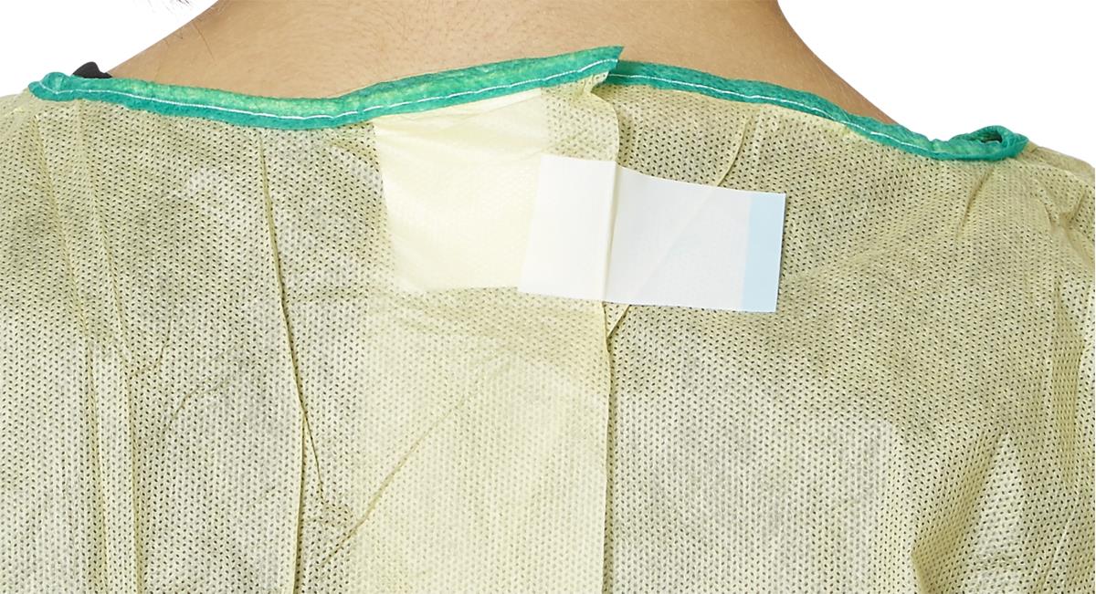 Medline Disposable Aami Level 2 Sms Tape Tab Isolation Gown - Image 3