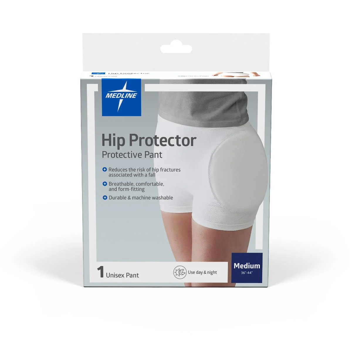Medline Premium Hip Protector Underpants With Pads - Image 3