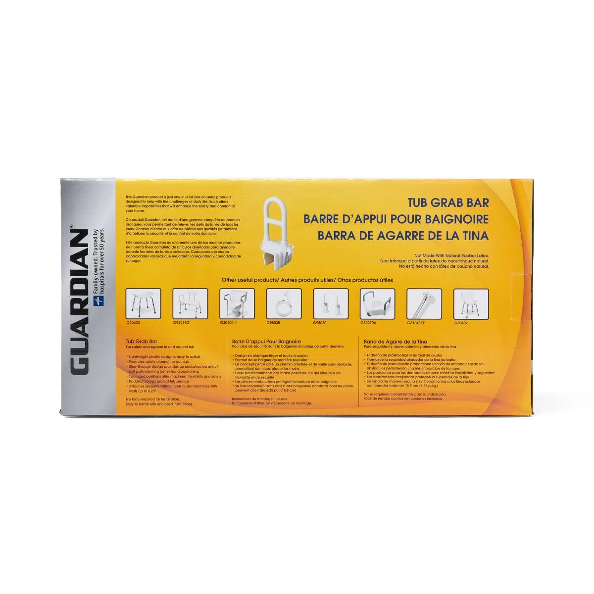 Medline Tub Grab Bars - Image 3