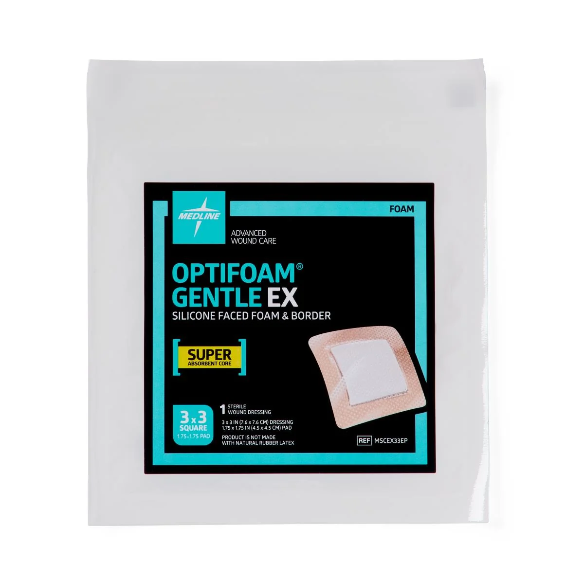 Optifoam Gentle Ex Silicone-faced Foam Wound Dressings - Image 15