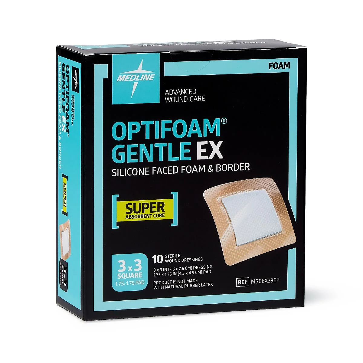 Optifoam Gentle Ex Silicone-faced Foam Wound Dressings - Image 17