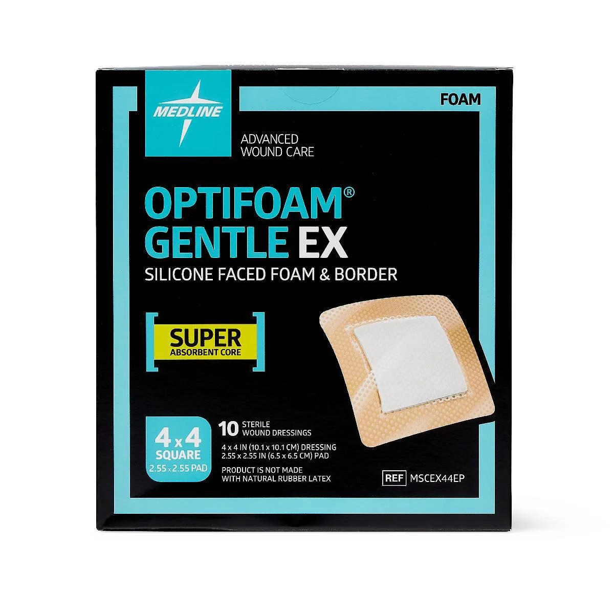 Optifoam Gentle Ex Silicone-faced Foam Wound Dressings - Image 20