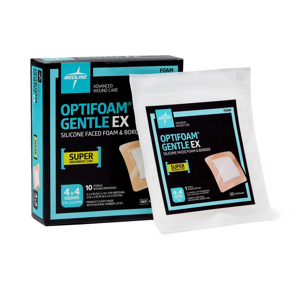 Optifoam Gentle Ex Silicone-faced Foam Wound Dressings - Image 21