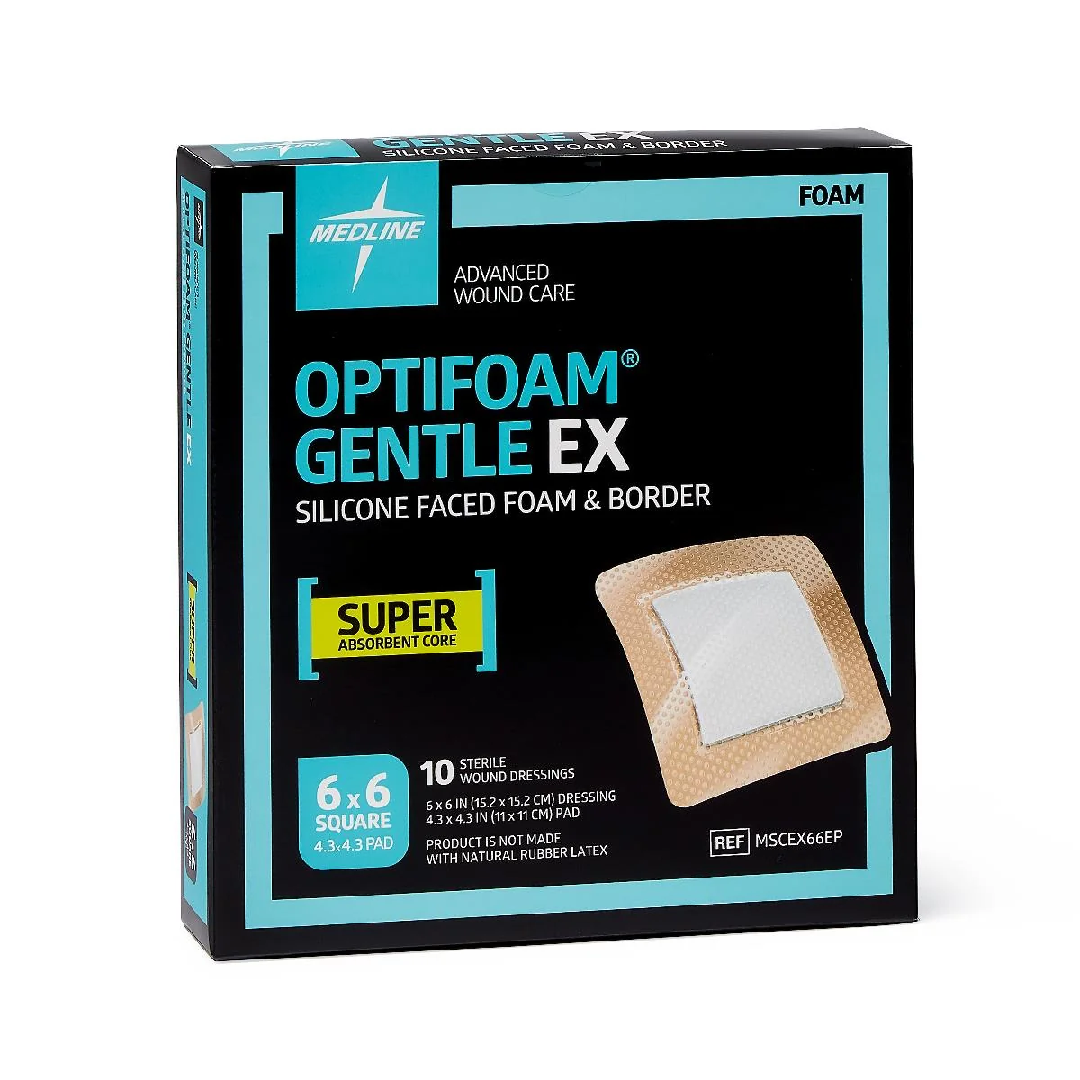 Optifoam Gentle Ex Silicone-faced Foam Wound Dressings - Image 41