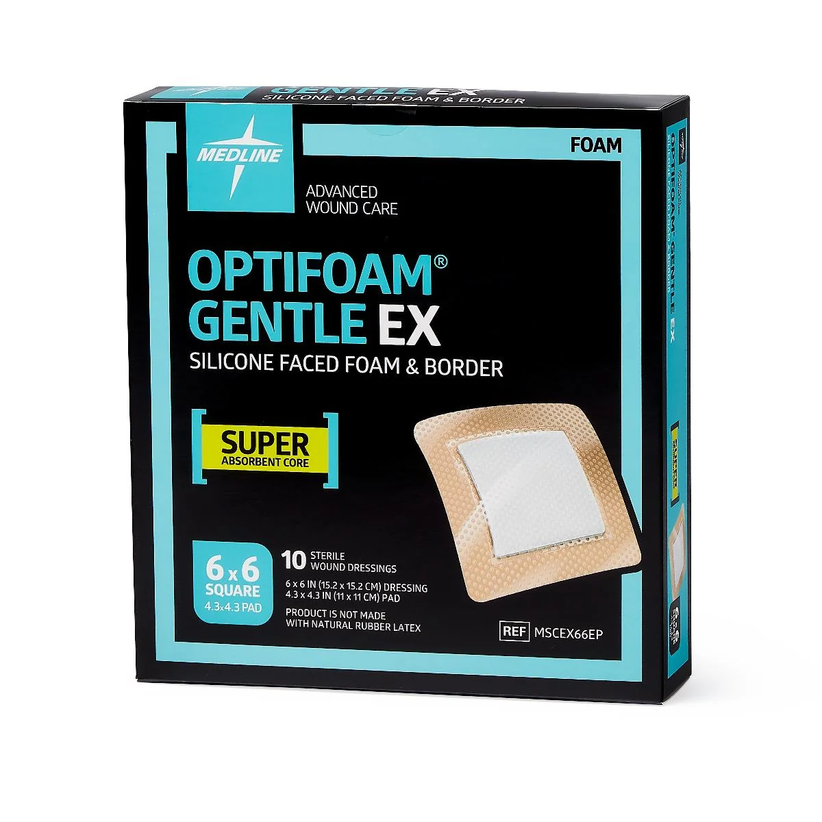 Optifoam Gentle Ex Silicone-faced Foam Wound Dressings - Image 44