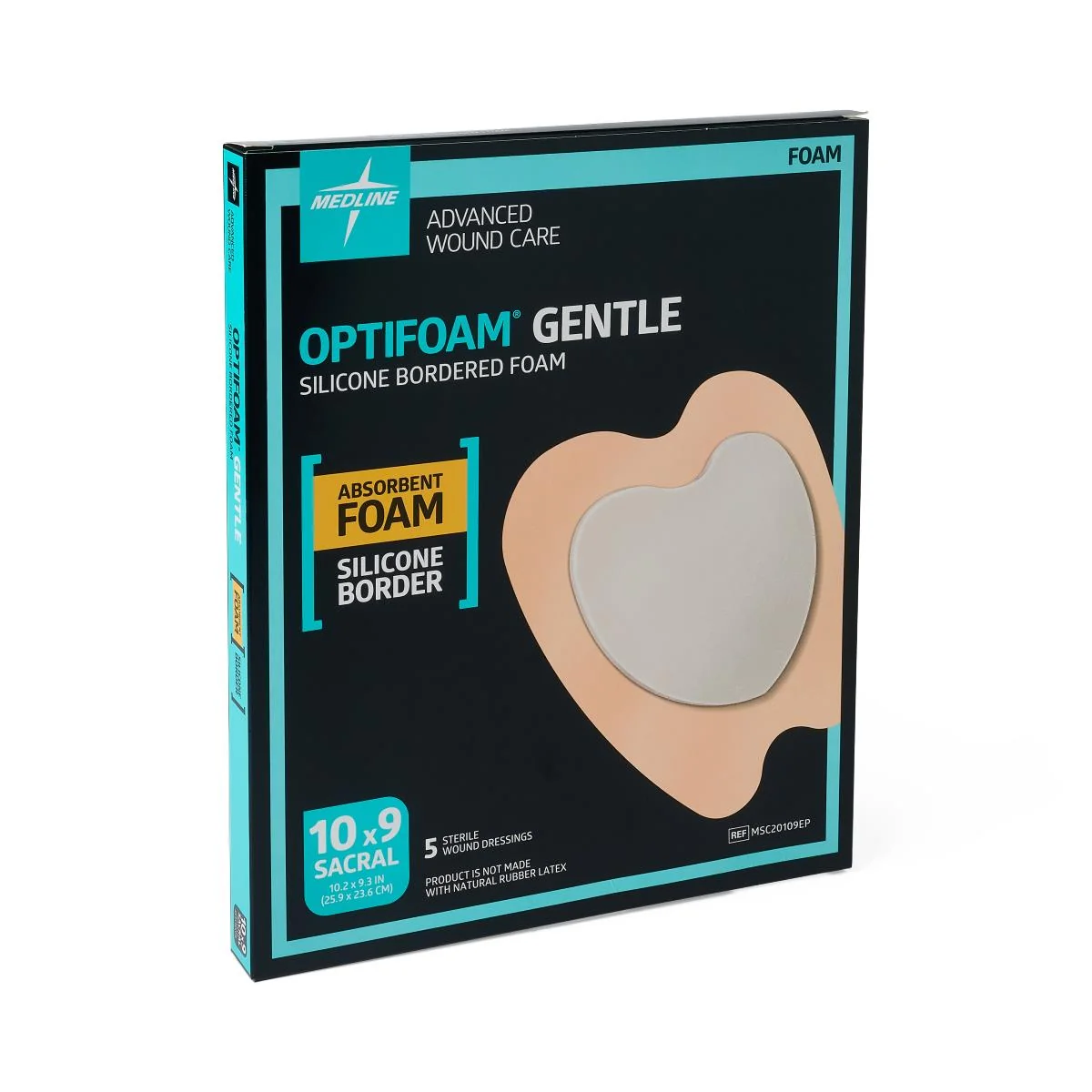 Optifoam Gentle Foam Wound Dressings With Silicone Adhesive Border - Image 14