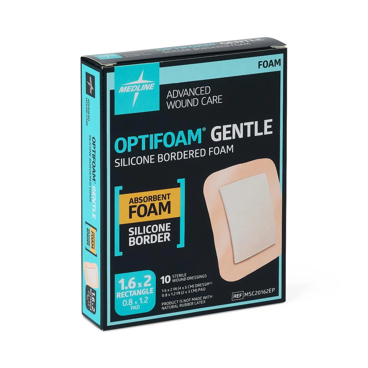 Optifoam Gentle Foam Wound Dressings With Silicone Adhesive Border - Image 30