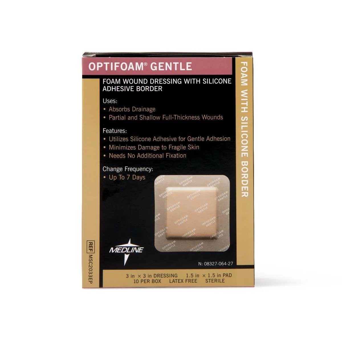 Optifoam Gentle Foam Wound Dressings With Silicone Adhesive Border - Image 31