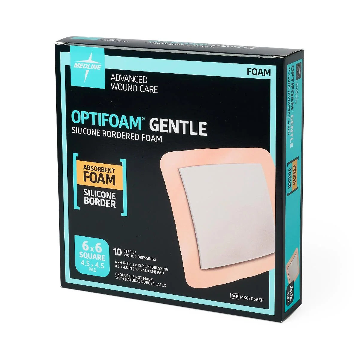 Optifoam Gentle Foam Wound Dressings With Silicone Adhesive Border - Image 6