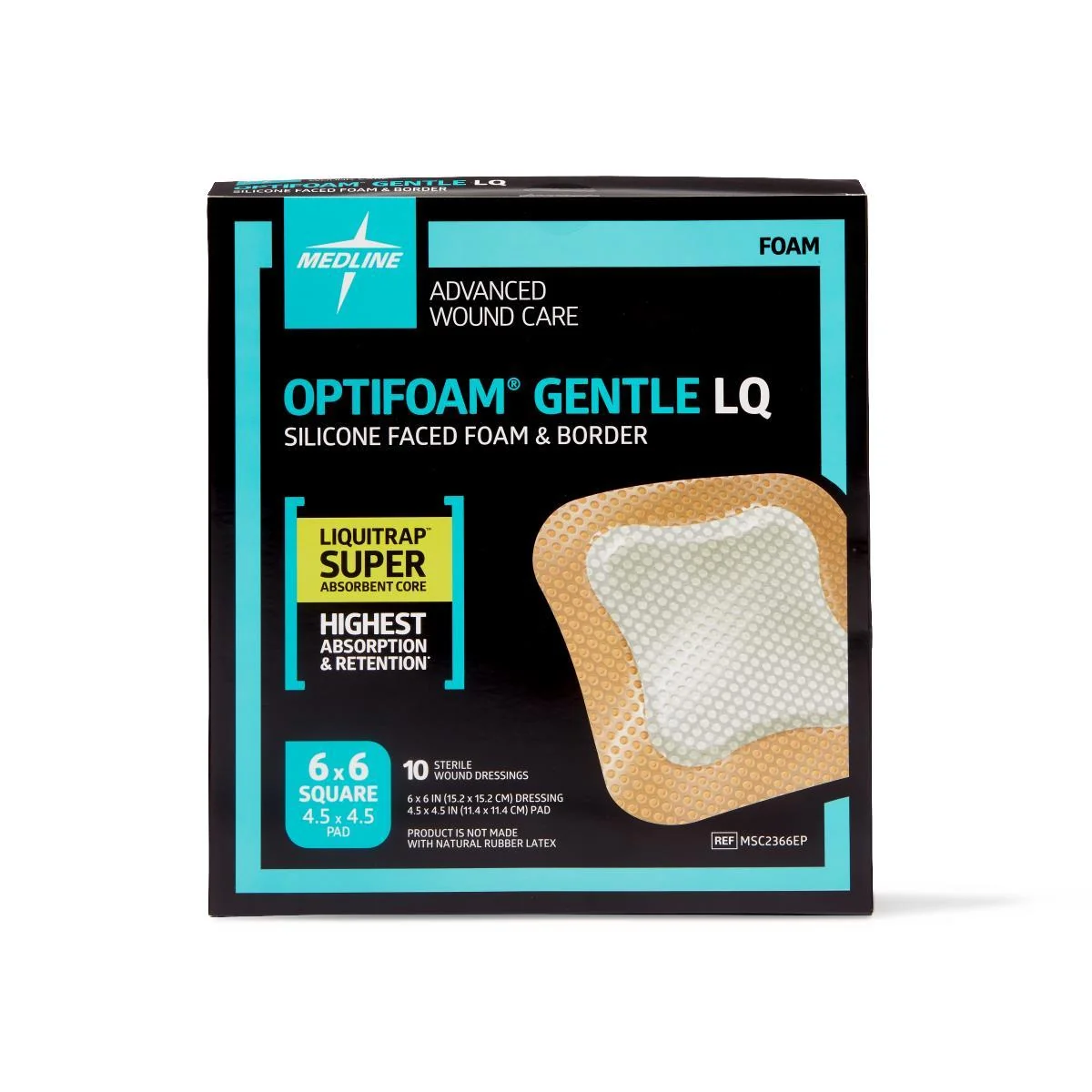 Optifoam Gentle Silicone-faced Foam Wound Dressings - Image 20