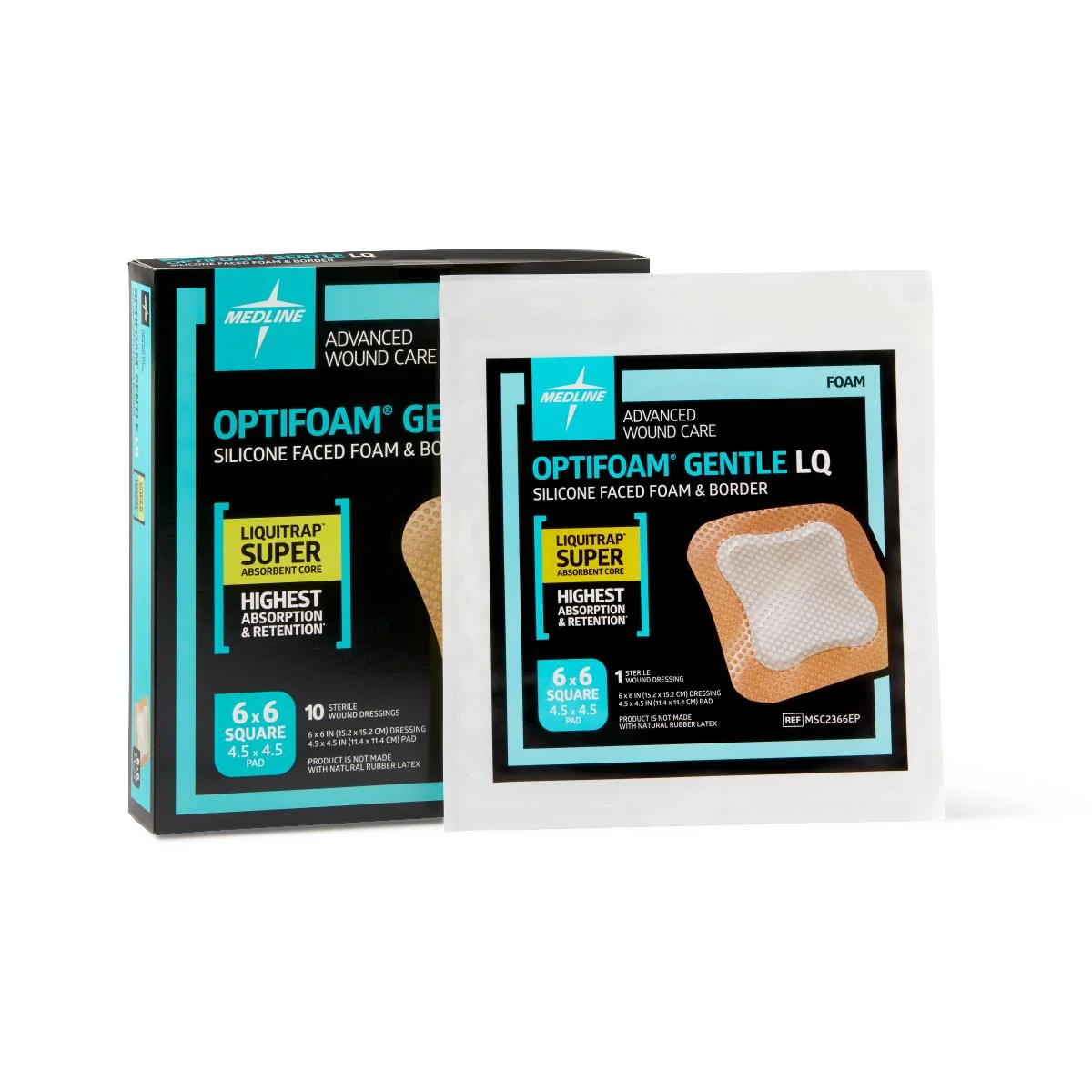 Optifoam Gentle Silicone-faced Foam Wound Dressings - Image 27