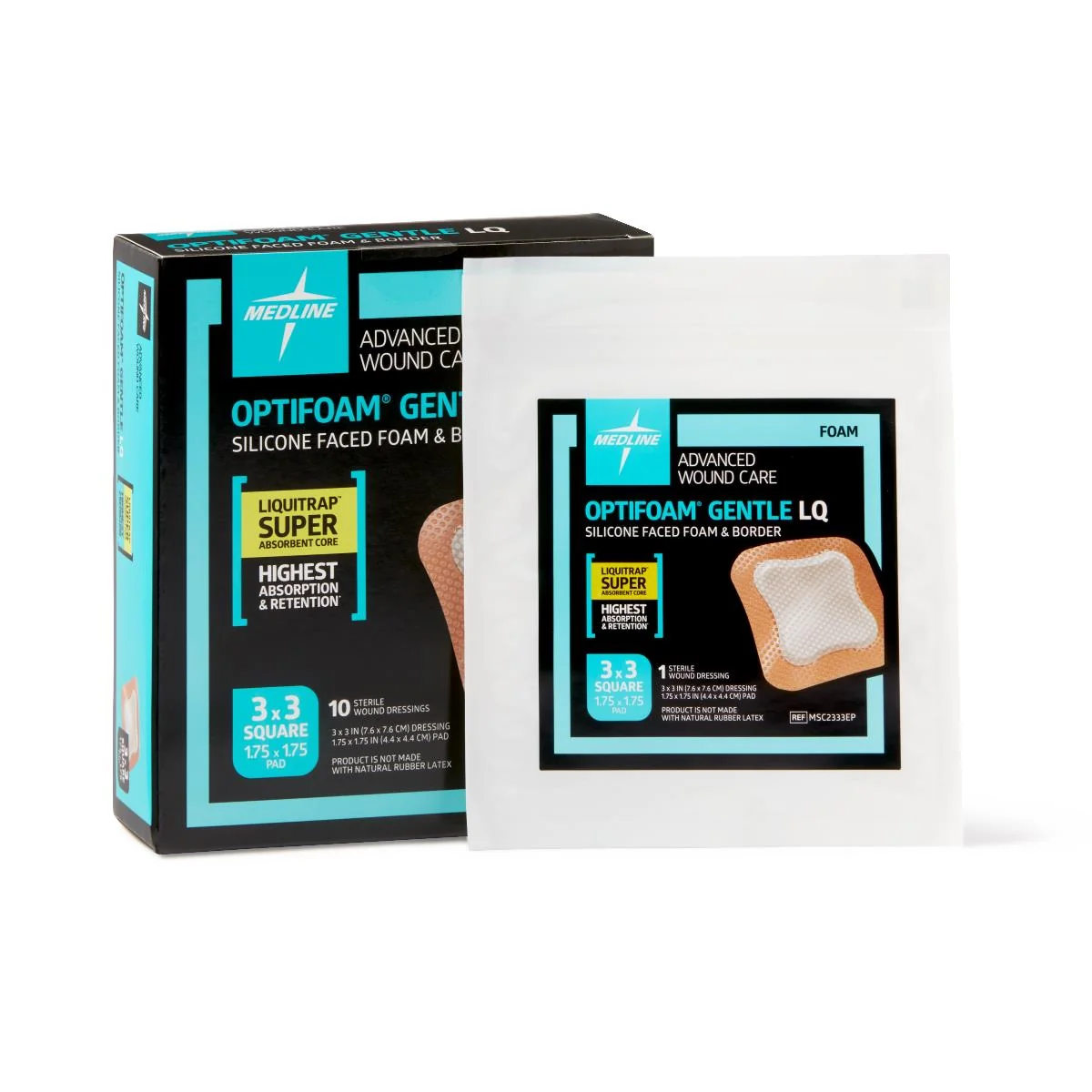 Optifoam Gentle Silicone-faced Foam Wound Dressings - Image 6