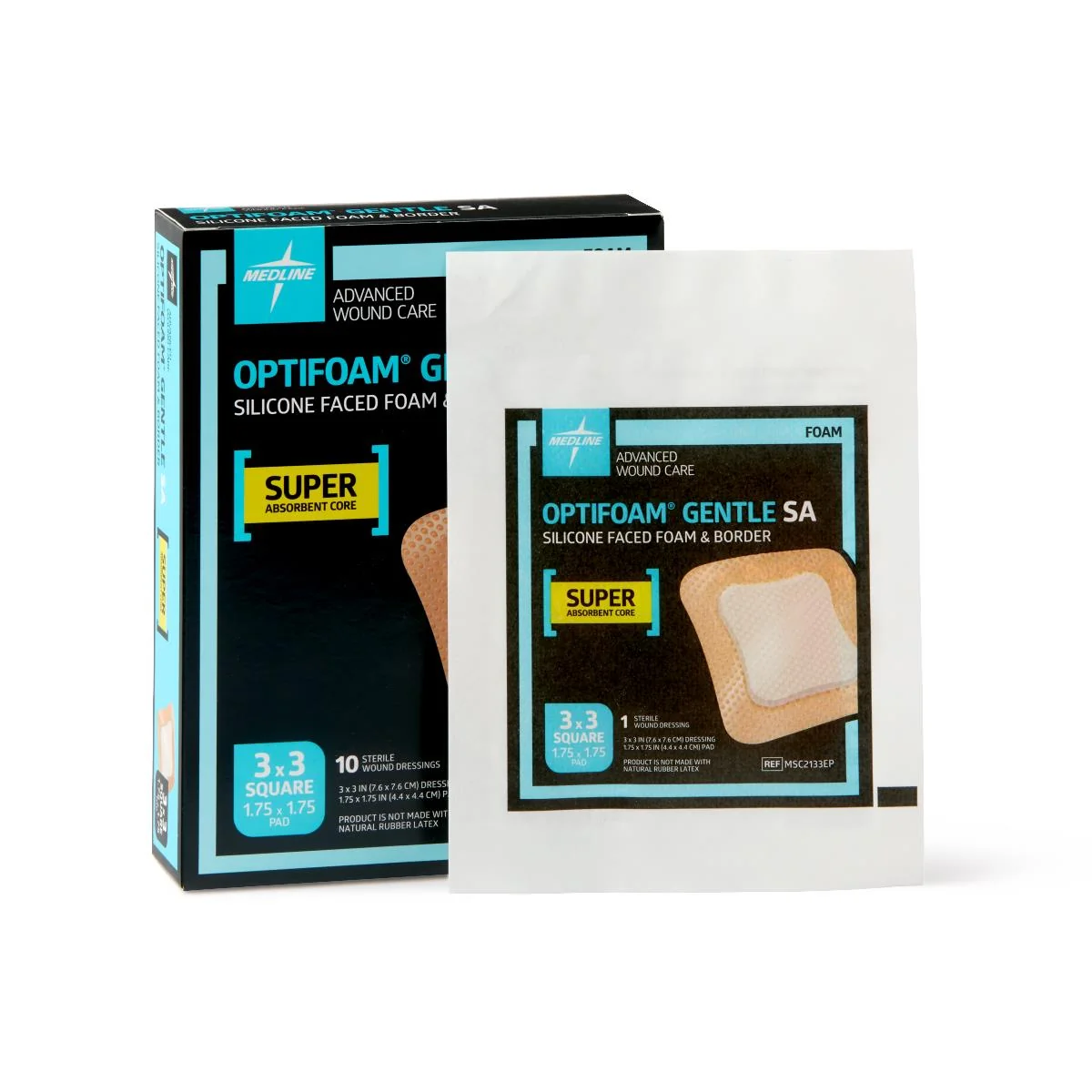 Optifoam Gentle Silicone-faced Foam Wound Dressings - Image 11