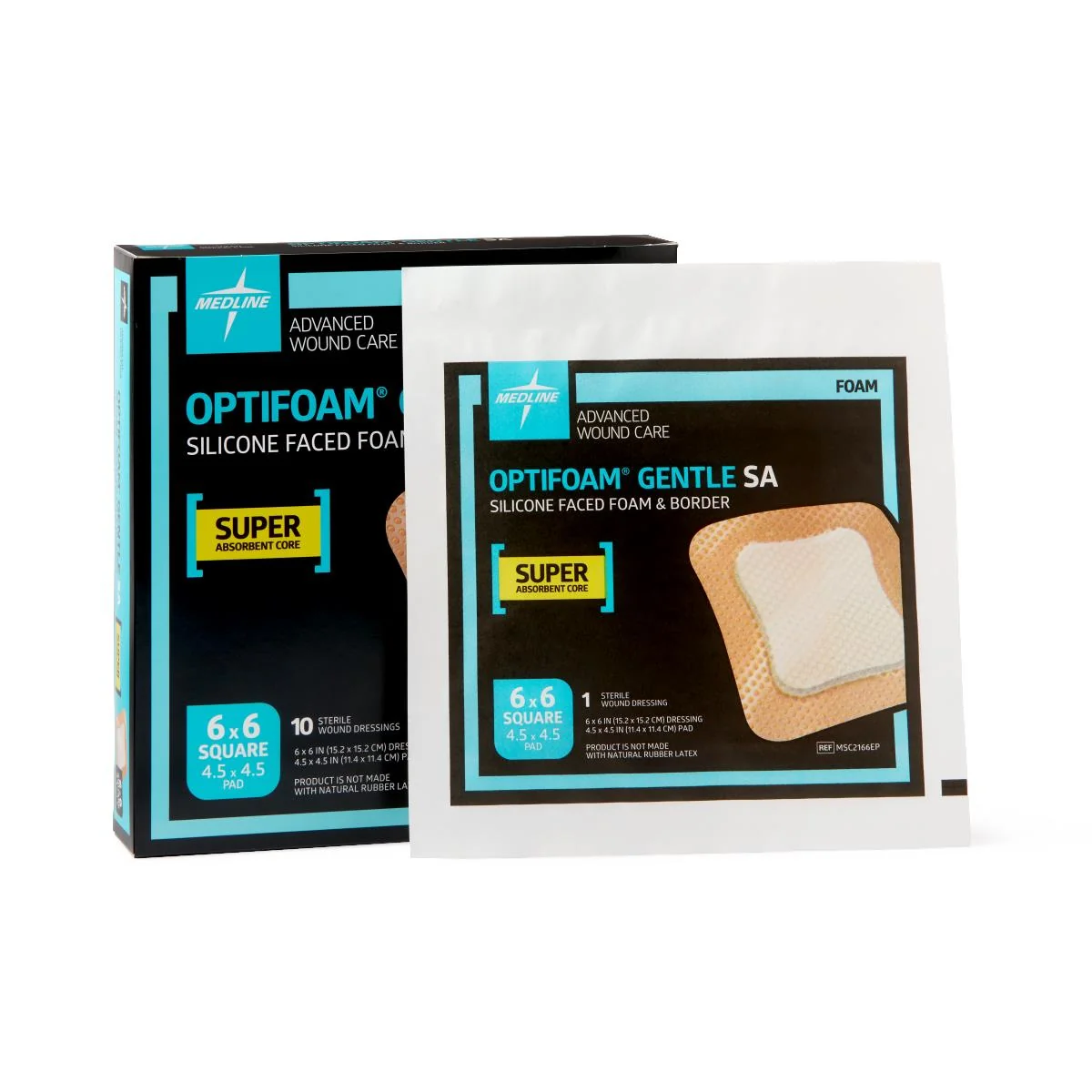 Optifoam Gentle Silicone-faced Foam Wound Dressings - Image 20