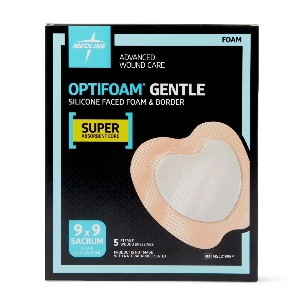 Optifoam Gentle Silicone-faced Foam Wound Dressings - Image 36