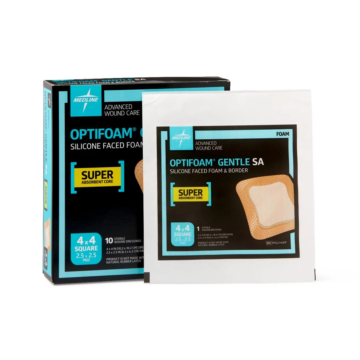 Optifoam Gentle Silicone-faced Foam Wound Dressings - Image 6