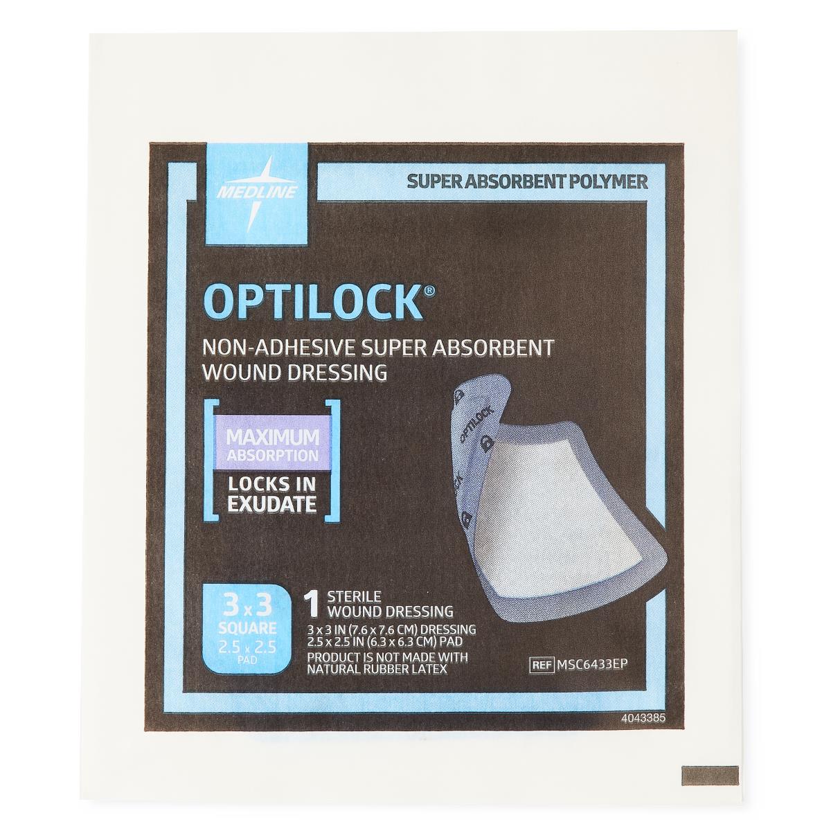 Optilock Non-adhesive Super Absorbent Wound Dressing - Image 10