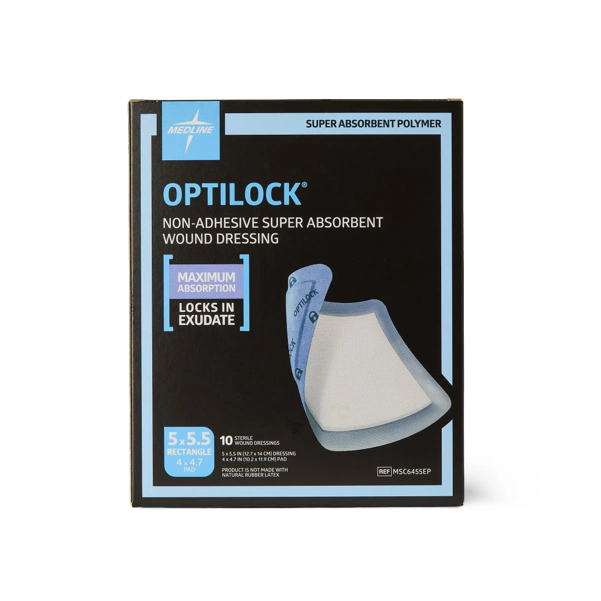 Optilock Non-adhesive Super Absorbent Wound Dressing - Image 30
