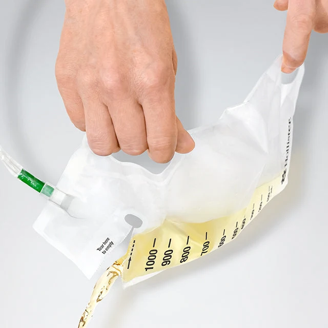 Vapro Plus F-style Touch-free Hydrophilic Intermittent Catheter With Collection Bag - Straight Tip, 16in, Box Of 30 - Image 5